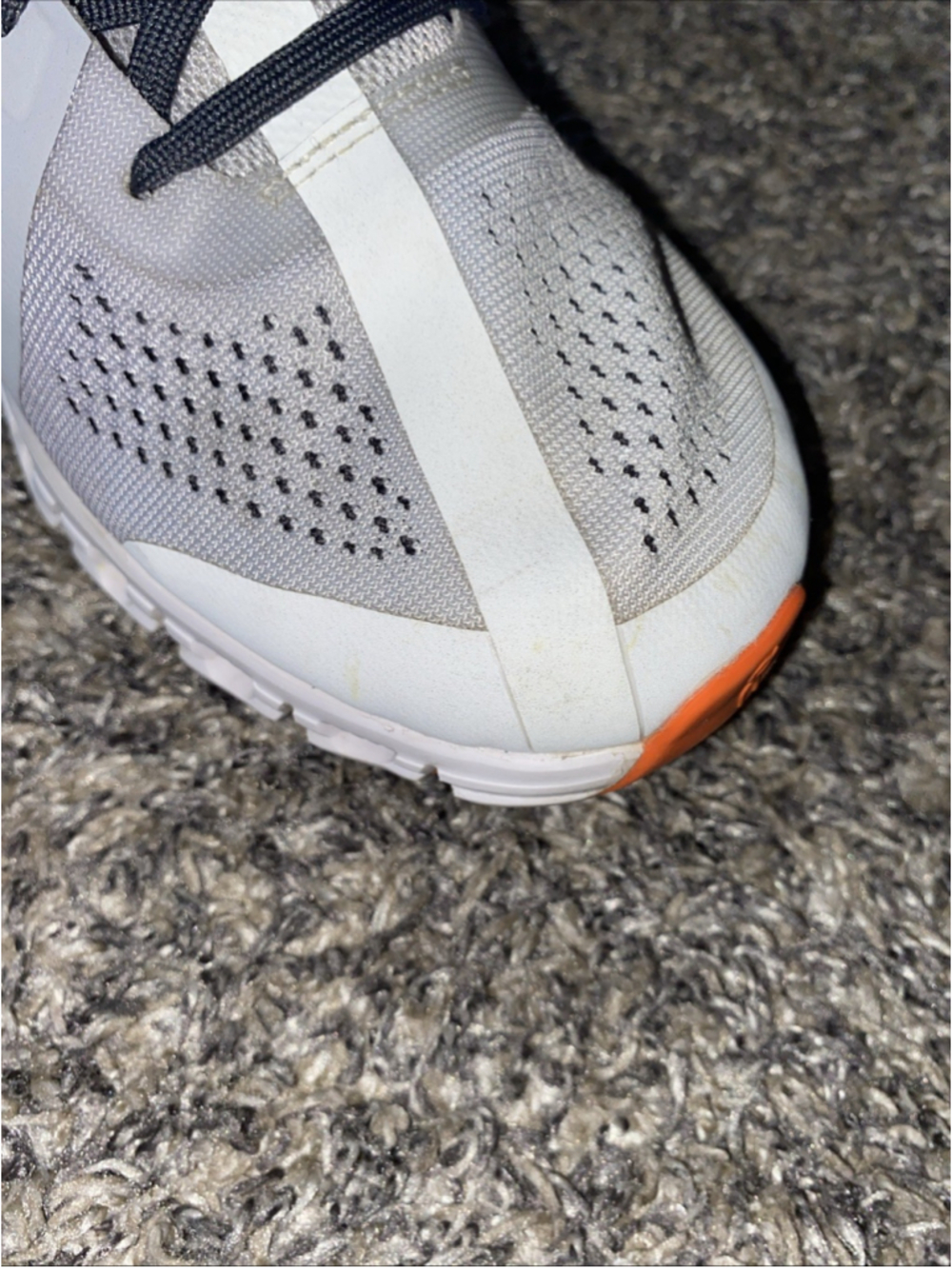 On Cloudflow Womens Size 9.5 Gray Green Athletic Running Walking Shoes Sneakers - Picture 10 of 13